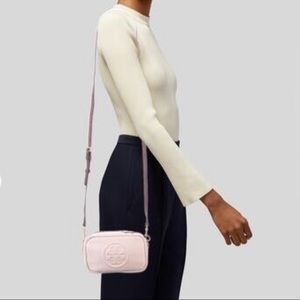 NWT Tory Burch Perry Bombe Mini Leather Bag